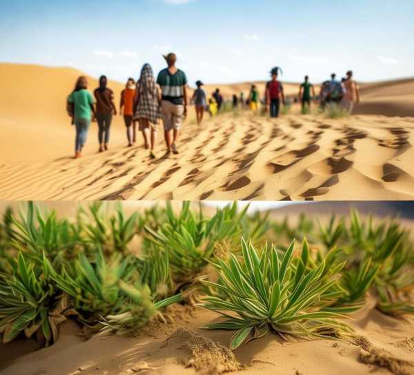 库布齐沙漠，绿色奇迹之旅